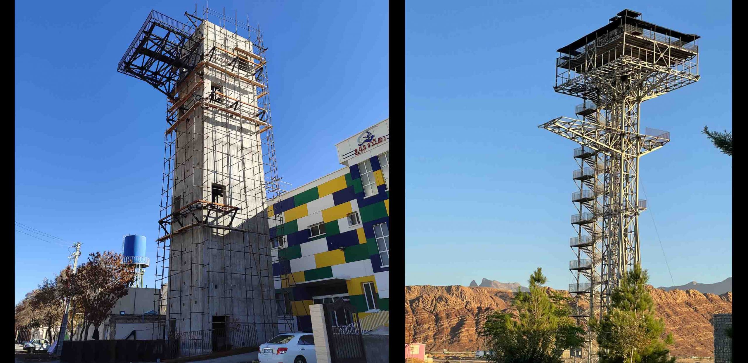 پروژه برج رستورانی یزد/ شهرکرد